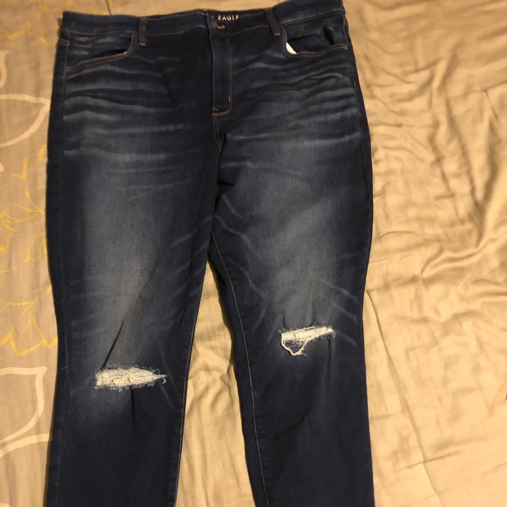 Brand new! American super high rise jeans!…